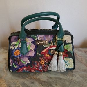 Limon Piel huipil style handbag